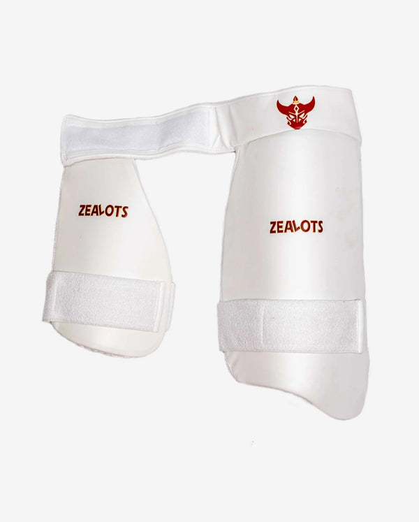 ZEALOTS Thangam Series Batting Thigh Pads - Premium Cricket Protection ZEALOTS SPORTS