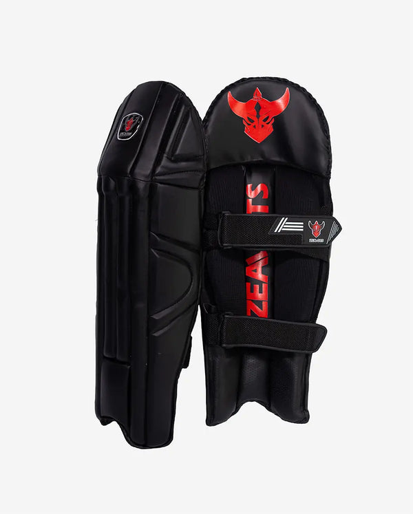 SafeGuard Pro Wicket Keeper Pads - Dark Night Series ZEALOTS