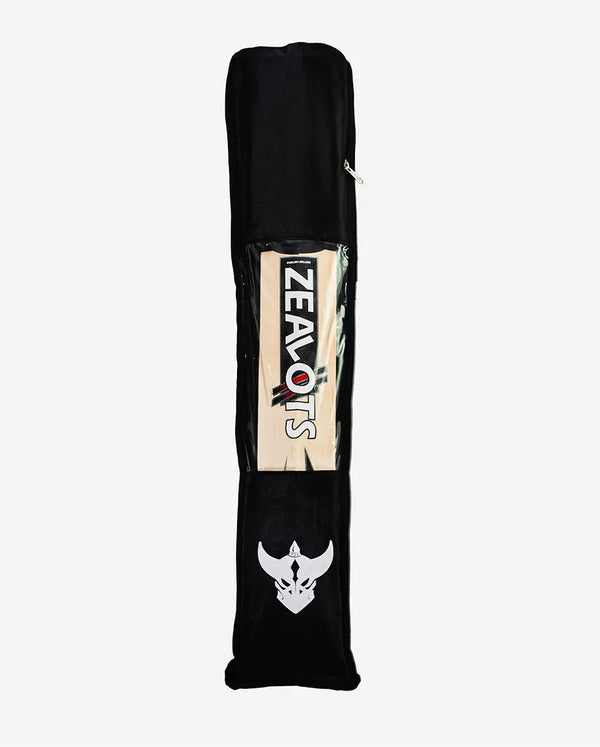 Cricket Bat Cover Bag For Full Size Bat - ZEALOTS Black ZEALOTS